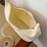 Solid Nylon Shoulder Bags for Girls Female Hobos Messenger Bags with Purse