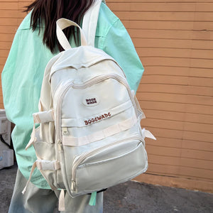 Large Capacity Waterproof Girls Student Backpack