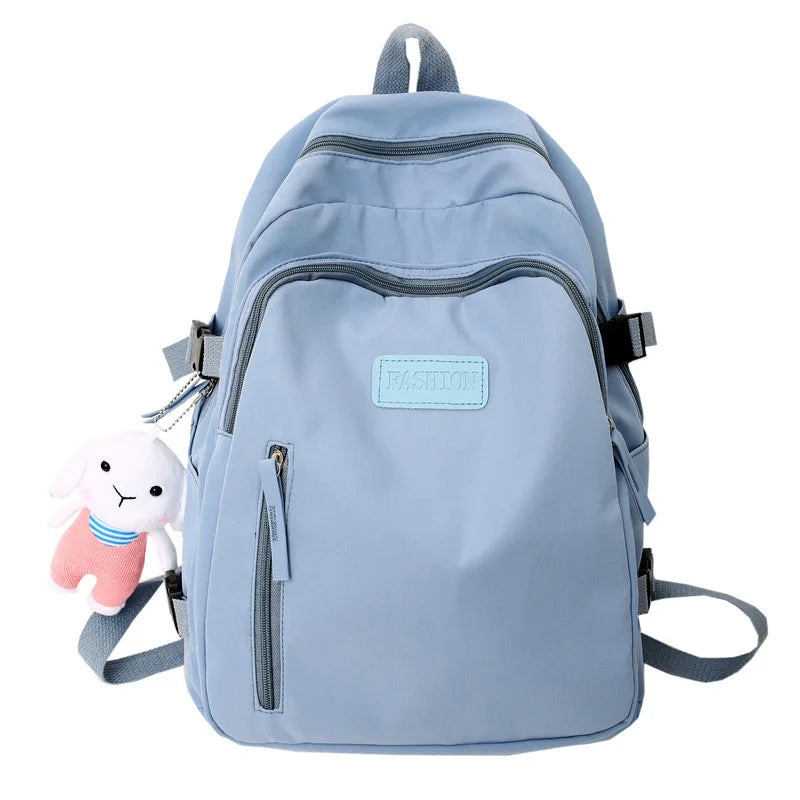 Waterproof Unisex Laptop School Backpack for Teenage Girl