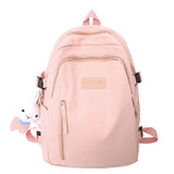 Waterproof Unisex Laptop School Backpack for Teenage Girl