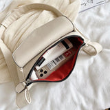 Women's Leather Crossbody Waist Bag for Travel