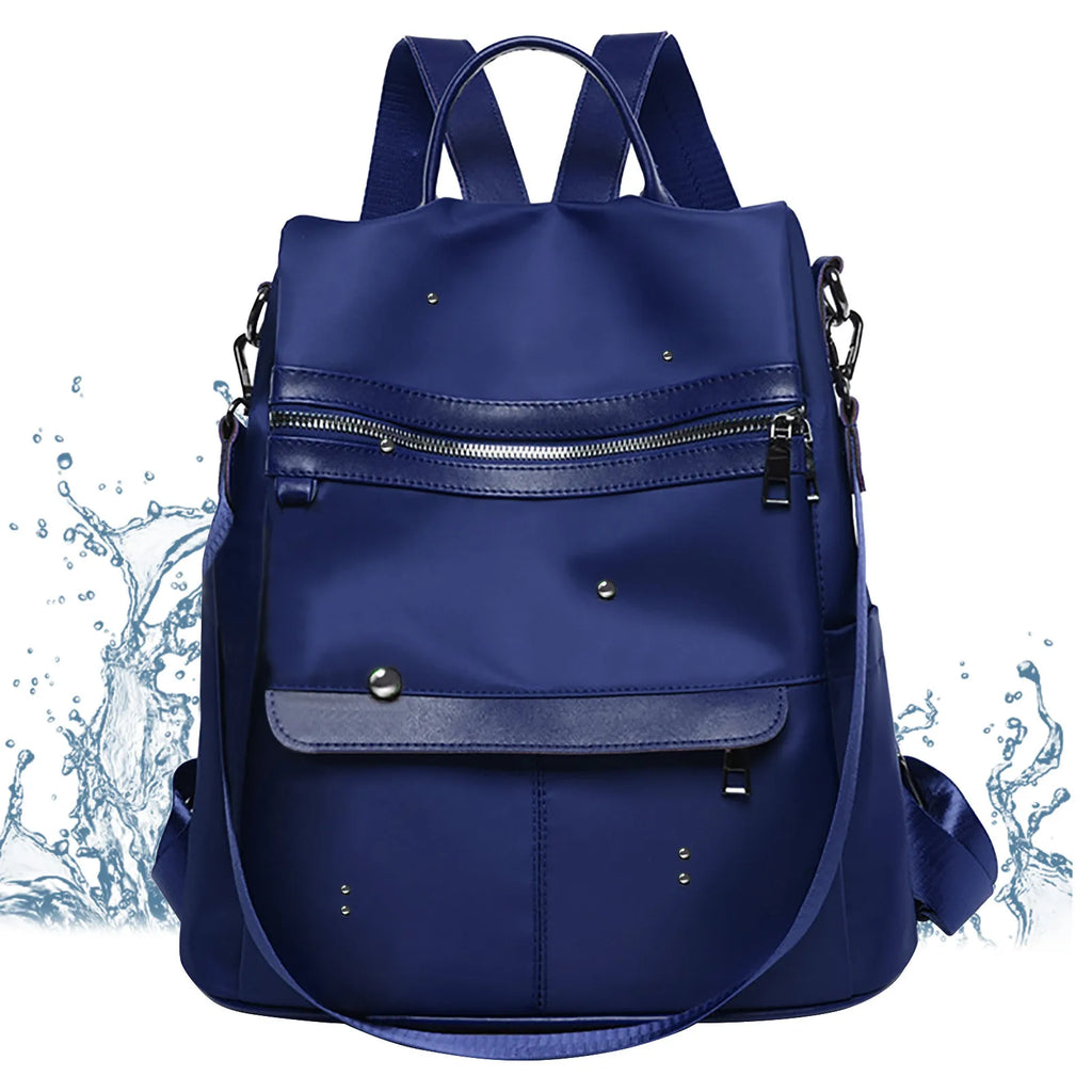 Waterproof Canvas Backpack Large Capacity Preschool School Bag for Girls