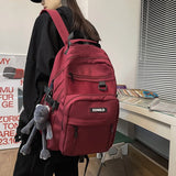 Waterproof Nylon Women Backpack - High Travel Bag