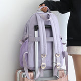 Waterproof Nylon Women Backpack - High Travel Bag