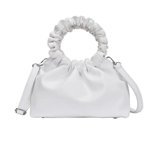 Solid Women Handbag Shoulder Bag Leather Female Purse Crossbody Bag
