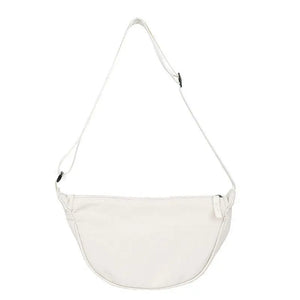 Solid Women Handbag Shoulder Pouch High-Capacity Travel Hand Bag