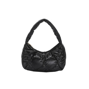 Plaid Down Bags Autumn Winter Cotton Jacket Purse Tote Bag