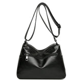Solid Women Messenger Bags Sheepskin Diagonal Cross Bag Youth Casual