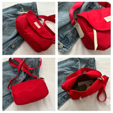 Women Shoulder Bags Casual Messenger Bags for Girls Student Ladies Crossbody Pur