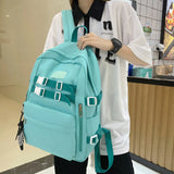 Waterproof Nylon Backpack for School Girls