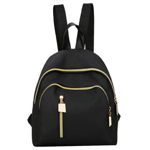 Vintage Multi-Pocket Canvas Double Shoulder Bag