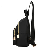 Vintage Multi-Pocket Canvas Double Shoulder Bag