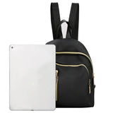 Vintage Multi-Pocket Canvas Double Shoulder Bag