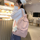 Teenage Girl Waterproof Nylon Backpack