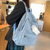 Teenage Girl Waterproof Nylon Backpack
