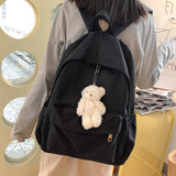 Teenage Girl Waterproof Nylon Backpack