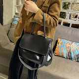 Solid Women's Shoulder Bag Large Capacity Tote Bag