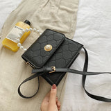 Small Handbag Purse Leather Flap Party Purse Ladies Pouch