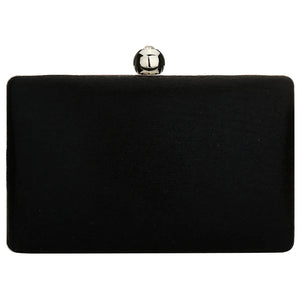 Red Leather Evening Bag Chain Party Shoulder Bags