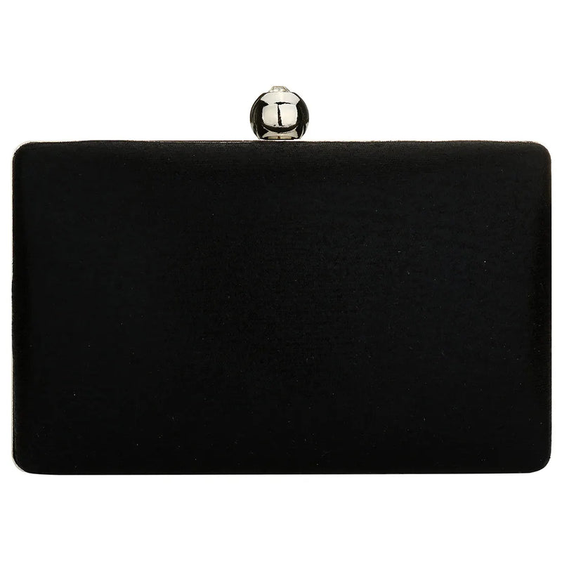 Red Leather Evening Bag Chain Party Shoulder Bags