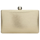 Red Leather Evening Bag Chain Party Shoulder Bags