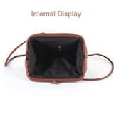 Fashion Weave PU Leather Shoulder Bag for Women