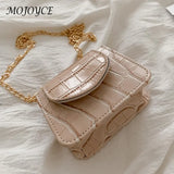 Retro Small Crossbody Purse Solid Flip Shoulder Totes Chain Flap Ladies