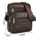 Leather Shoulder Waist Bags Men Women Belt Fanny Packs Phone Pouch