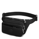 Colorful Nylon Waist Pack Women Belt Bag Travel Purse Phone Pouch