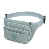 Colorful Nylon Waist Pack Women Belt Bag Travel Purse Phone Pouch