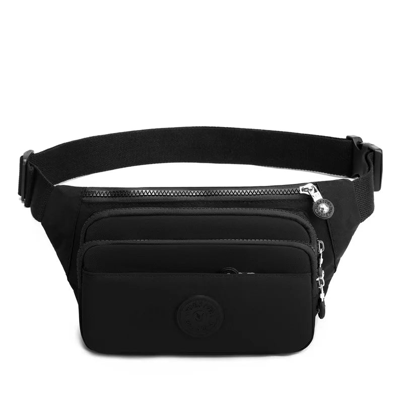 Colorful Nylon Waist Pack Women Belt Bag Travel Purse Phone Pouch