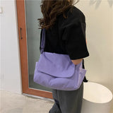 Large Capacity Oxford Crossbody Bag for Women
