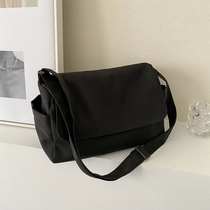 Large Capacity Oxford Crossbody Bag for Women
