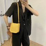 PU Leather Shoulder Bags Women Big Capacity Daily Texture Ha