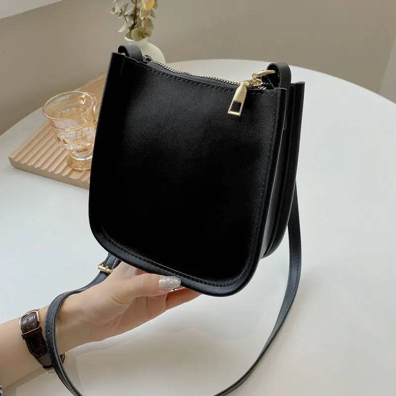 PU Leather Shoulder Bags Women Big Capacity Daily Texture Ha