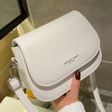 Women's PU Leather Shoulder Crossbody Bag Small Flap Handbag