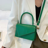 Women's Crossbody Shoulder Bag Small Flap Handbag PU Leather