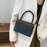 Women's Crossbody Shoulder Bag Small Flap Handbag PU Leather