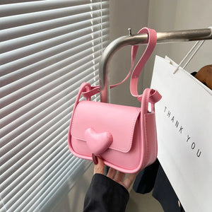 Women's Pu Leather Shoulder Bag Casual Crossbody Bags
