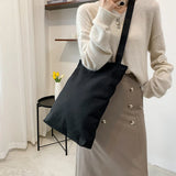 Canvas Harajuku Shoulder Bag Large Capacity Tote