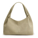 Canvas Small Hobo Women Handbag Beige Shopping Bag
