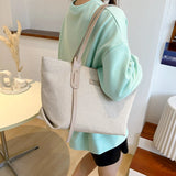 Large Women's Canvas Tote Bag for Leisure or Travel