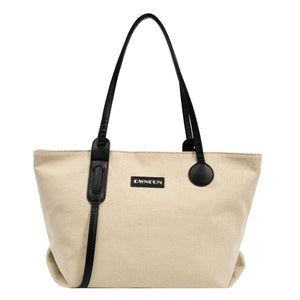 Large Women's Canvas Tote Bag for Leisure or Travel