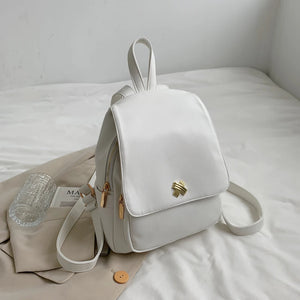 Solid Women Backpacks Female Casual Travel Backpack Ladies Bagpack