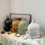 Solid Women Backpacks Female Casual Travel Backpack Ladies Bagpack