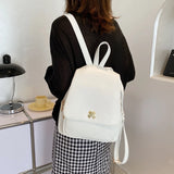 Solid Women Backpacks Female Casual Travel Backpack Ladies Bagpack