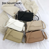 Small Armpit Bag PU Leather Women's Handbag Shoulder Messenger Bag