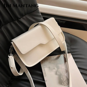 Small Armpit Bag PU Leather Women's Handbag Shoulder Messenger Bag