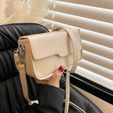 Small Armpit Bag PU Leather Women's Handbag Shoulder Messenger Bag