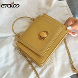 Leather Mini Crossbody Bag Women's Summer Messenger Shoulder Travel Handbag